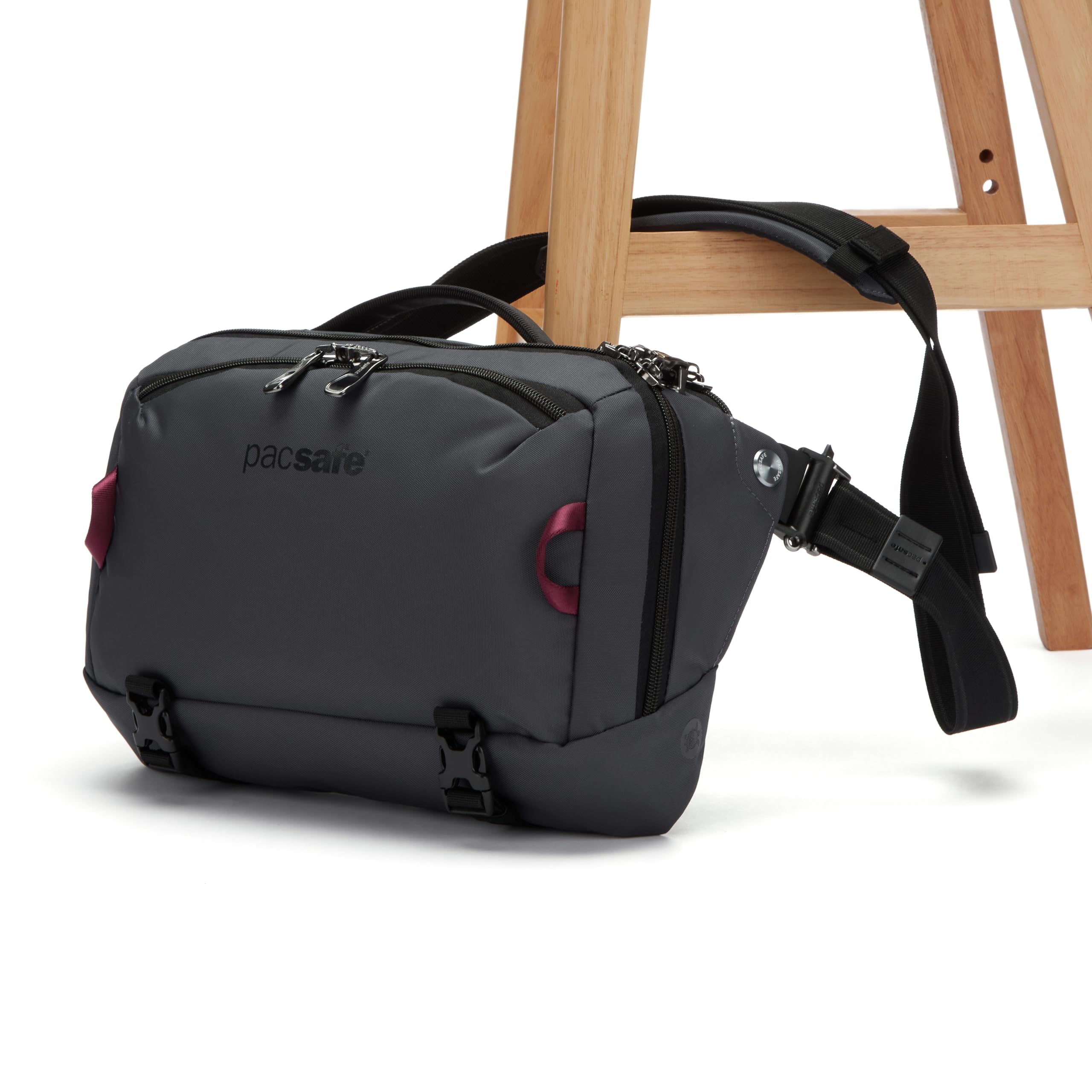 Pacsafe borsa a tracolla EXP 12" Sling Slate grigio scuro
