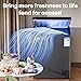5.0 CU.FT Chest Freezer - Compact Deep Freezer with 7 Temperature Settings, Low Noise Operation, And Removable Basket, Ideal for Dorms, Apartments, And Home Kitchens.