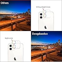 Vista 96 de 3 Pack Tempered Glass Camera Lens Protector for iPhone 12 6.1", Ultra HD, 9H Hardness, Anti-Scratch, Case Friendly, Easy to Install