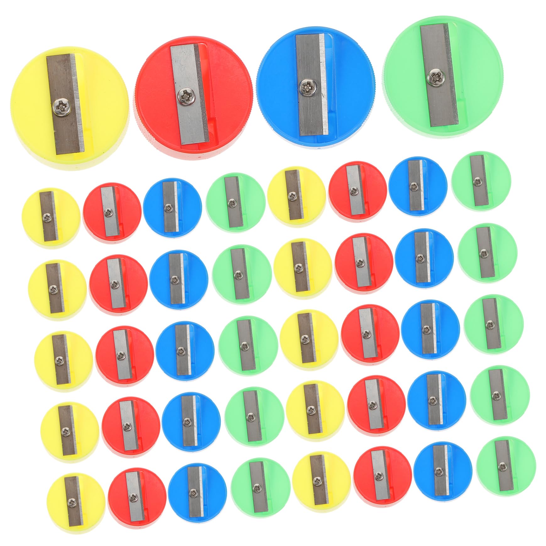 HAPINARY Convenient Boys and Girls Sharpeners 150pcs Manual Pencil Sharpeners Ideal for Classroom