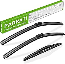 PARRATI® 3PCs Windshield Wiper for Buick Encore GX 2022-2024 Exact Replacement - 26+15+11 - All Season Graphene Coating Quiet Streak Free
