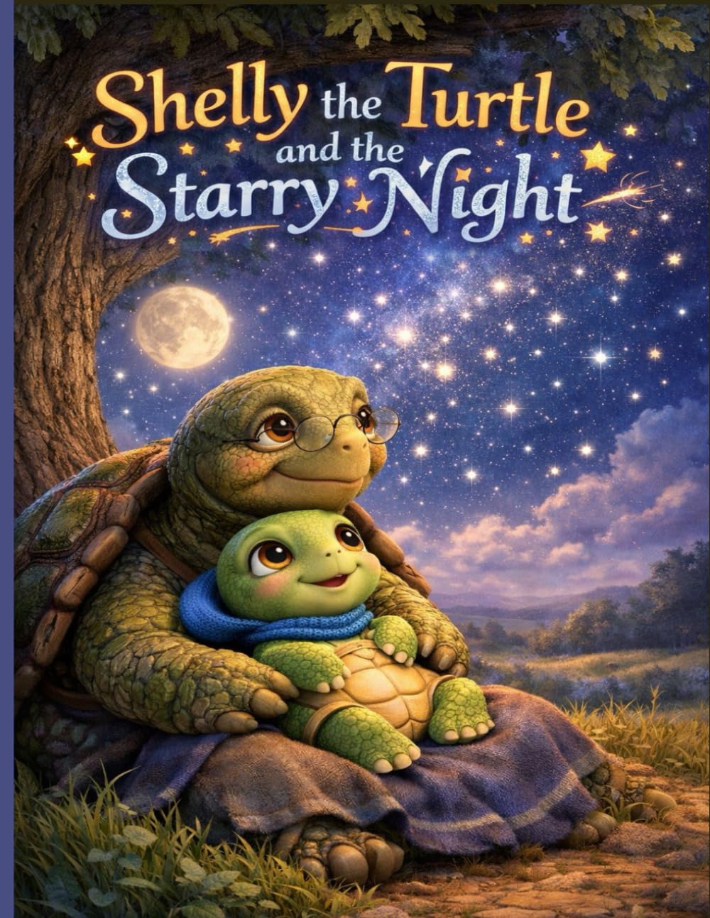 Shelly the Turtle and the Starry Night: A Gentle Bedtime Story About Feeling Safe, and Calm