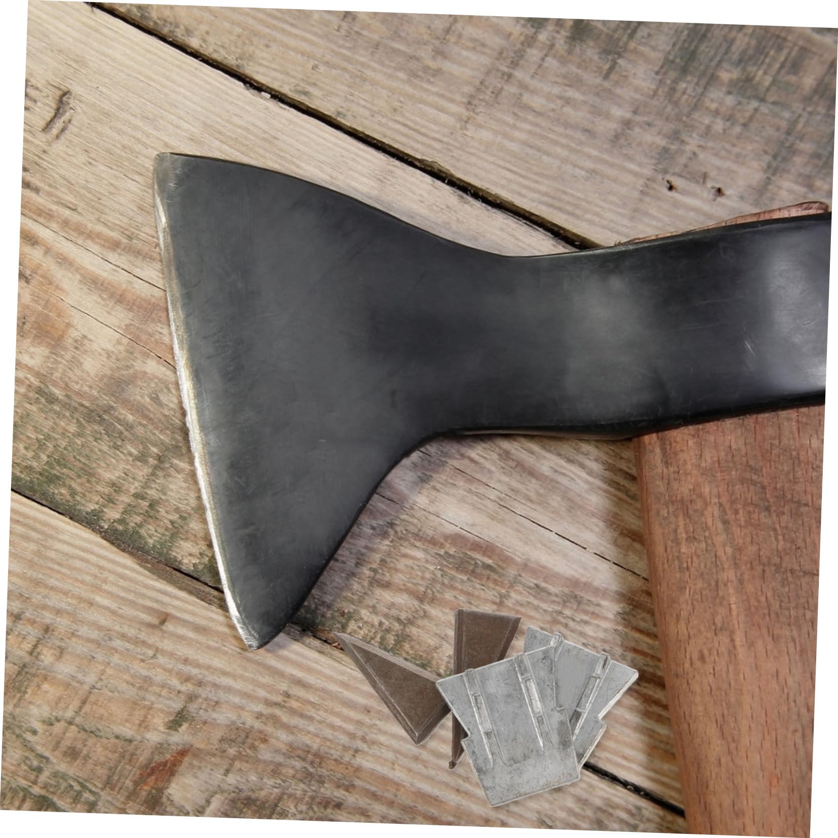 DOITOOL 3 Sätze -Hammer-keil Faustkeil Elektrowerkzeuge Kegelkeil Für Hammer Holzspaltkeil Bohrer Handwerkzeug Holzkeil Ersatzkeil Für Hammer Kegelkeile Für Eisen Silver 4 Stück * 3