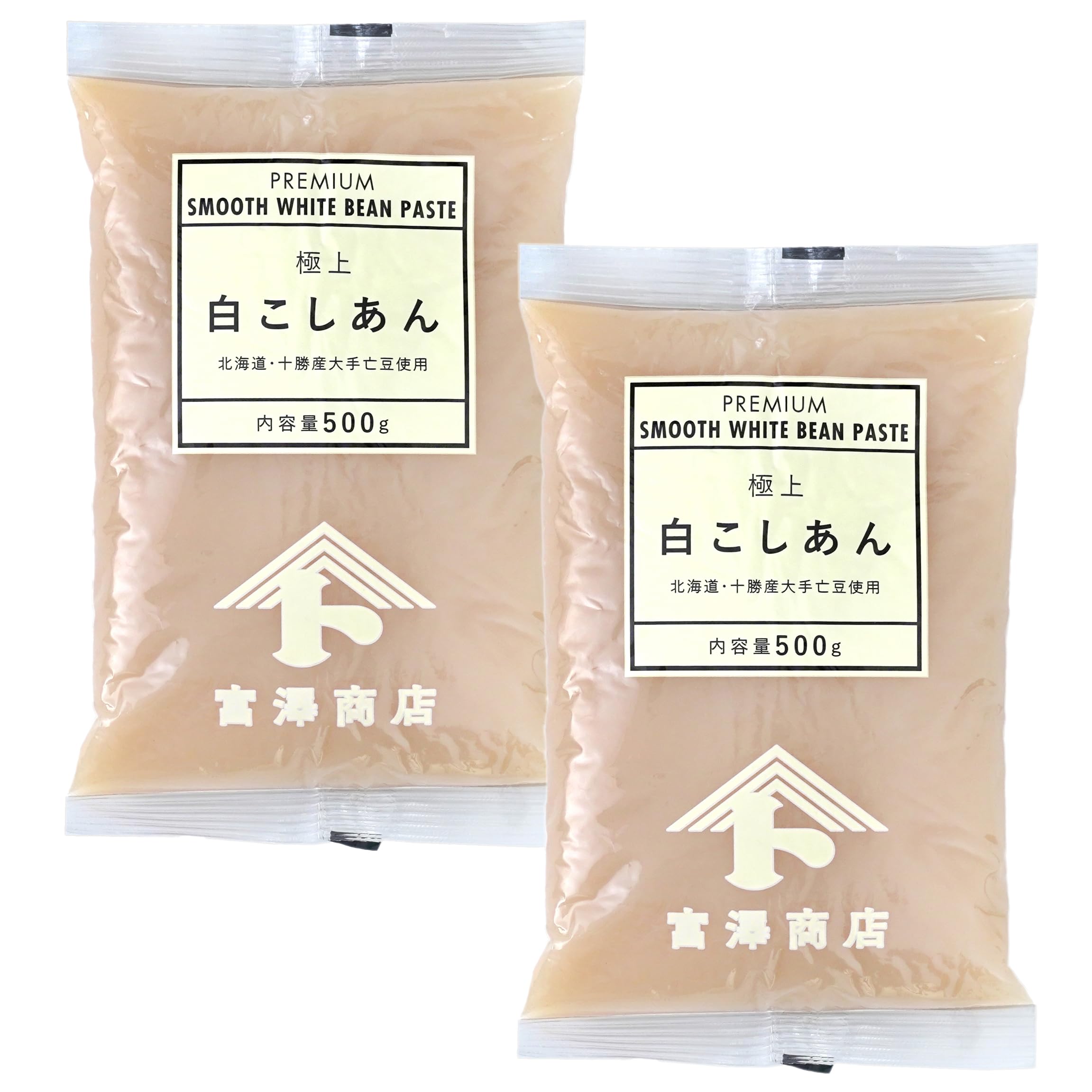 Amazon | 富澤商店 極上 白こしあん 500g×2個セット (北海道産/国産