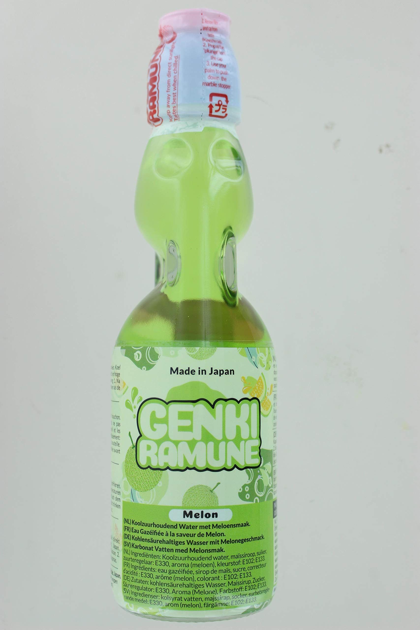 Ramune Bebida de melón pack 30 x 200 ml 0.2 ml - Pack de 30