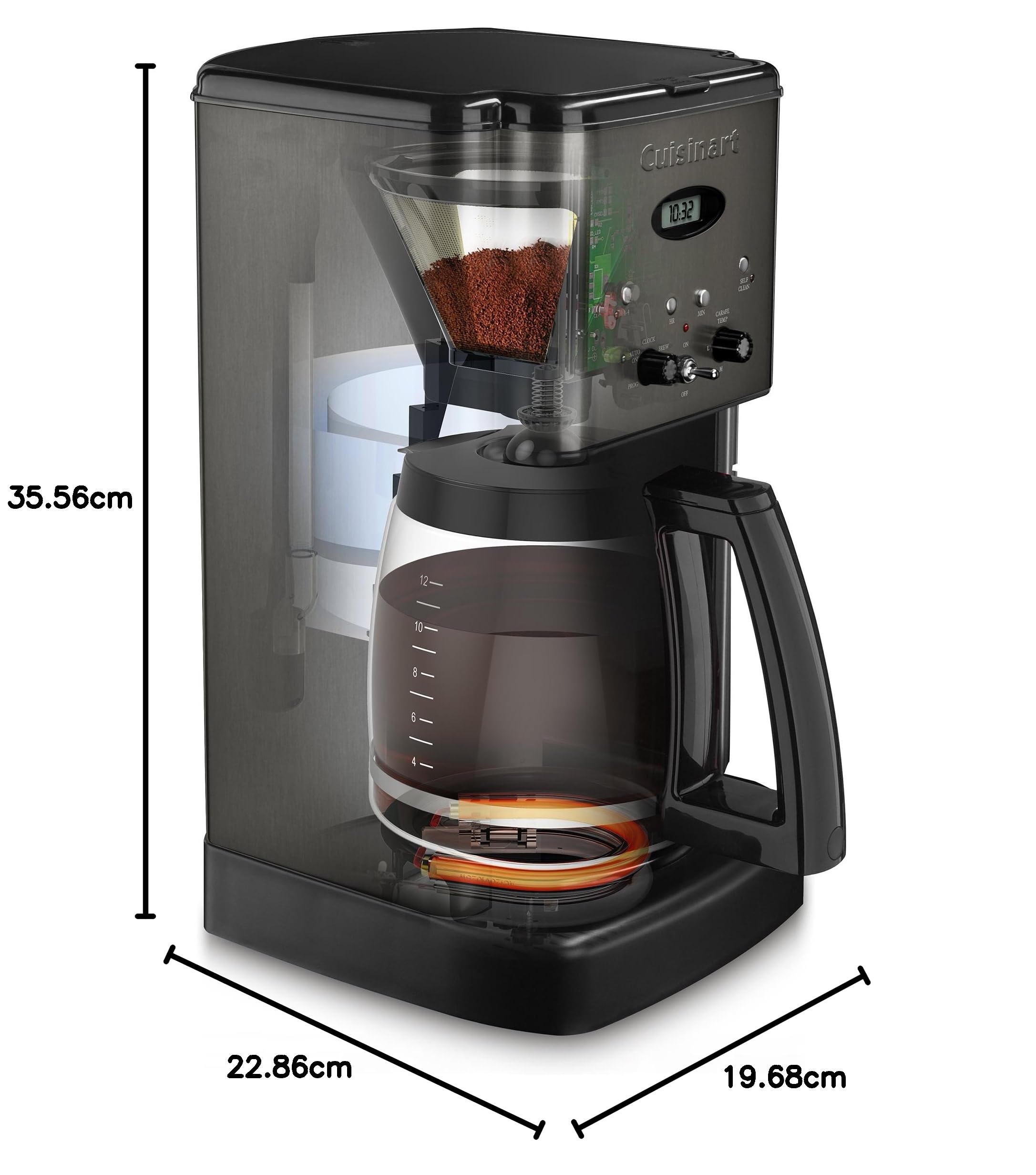 Amazon | Cuisinart クイジナート DCC-1200 Brew Central 12-Cup 