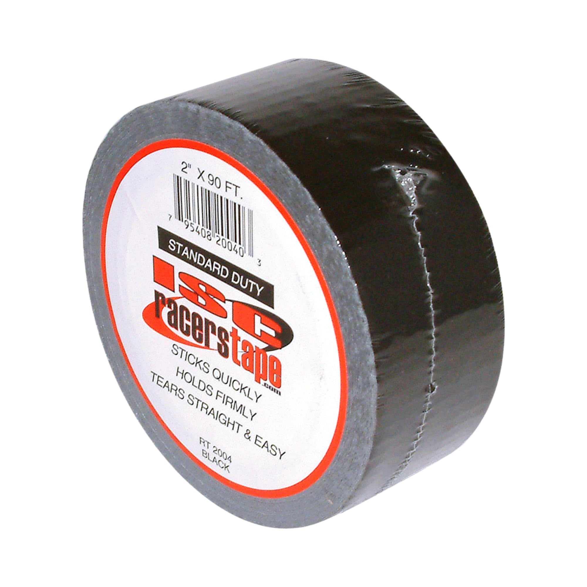 ISC Standard-Duty Racer's Tape: 2 in. x 60 yds. (Schwarz)