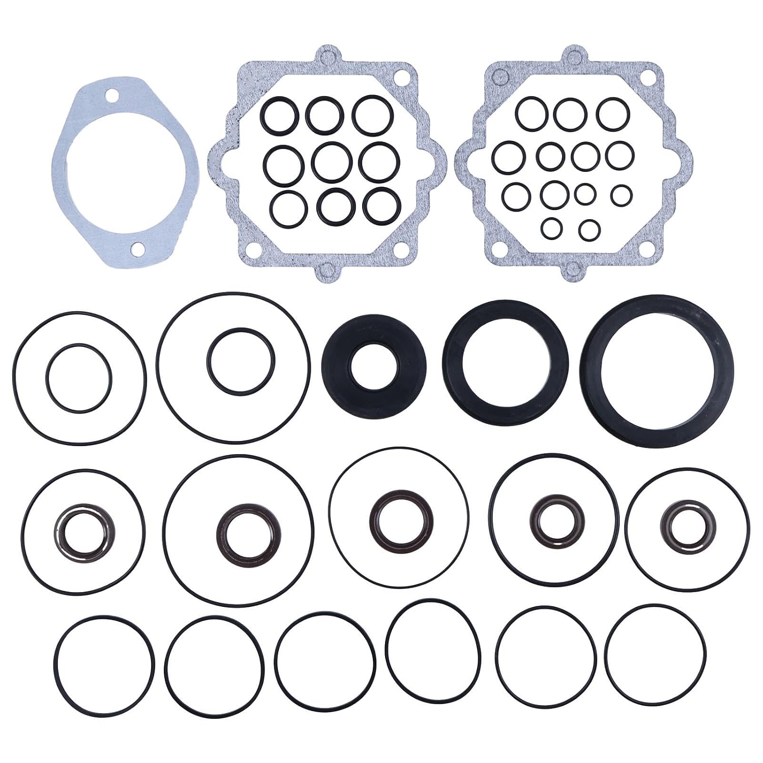 Hydraulic Pump Repair Kit 6671516 7296604 6658092 Compatible with Bobcat Skid Steer Loader 653 751 753 763 773 863 873 883 S130 S150 S16 S160 S175