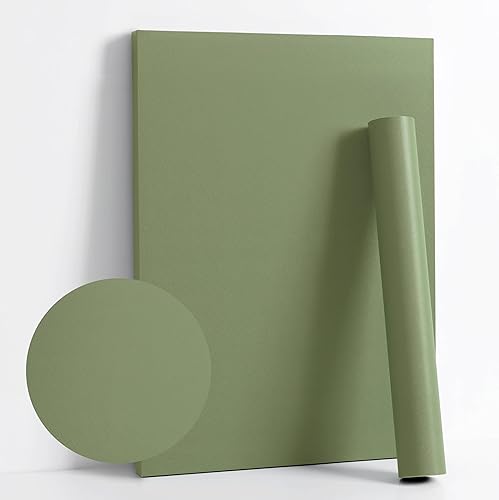 Miniatura 227 de Dimoon 236''x17.7'' White Thicken Peel and Stick Wallpaper Contact Paper Modern Self Adhesive Wall Paper Removable Renter Friendly Textured Solid