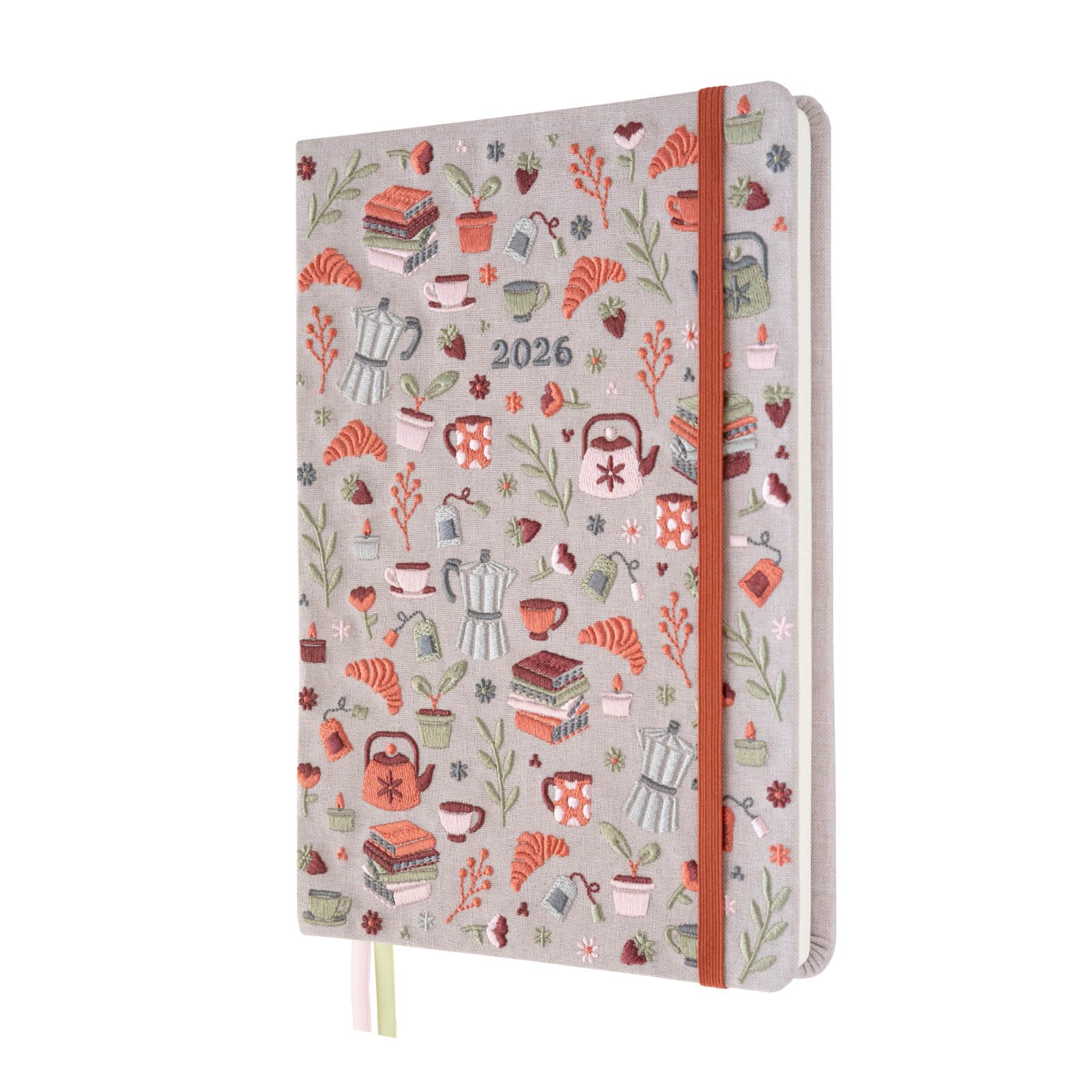 Kokonote Agenda Scolaire 2025 2026 Semainier Jour Floral | Agenda Étudiant 2025 2026, Format A5