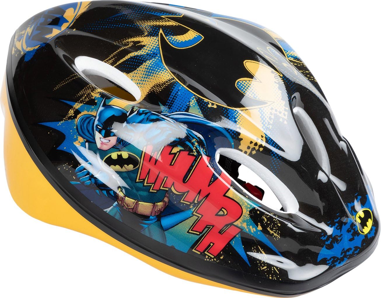 batman childrens bike helmet Tataway Kids 52-56 cm Bat Protection Superhero Yellow Black Sports & Outdoors Vintage Fenwick rod : Backpacks - Women - Bags Color:Green 8X No Fade
