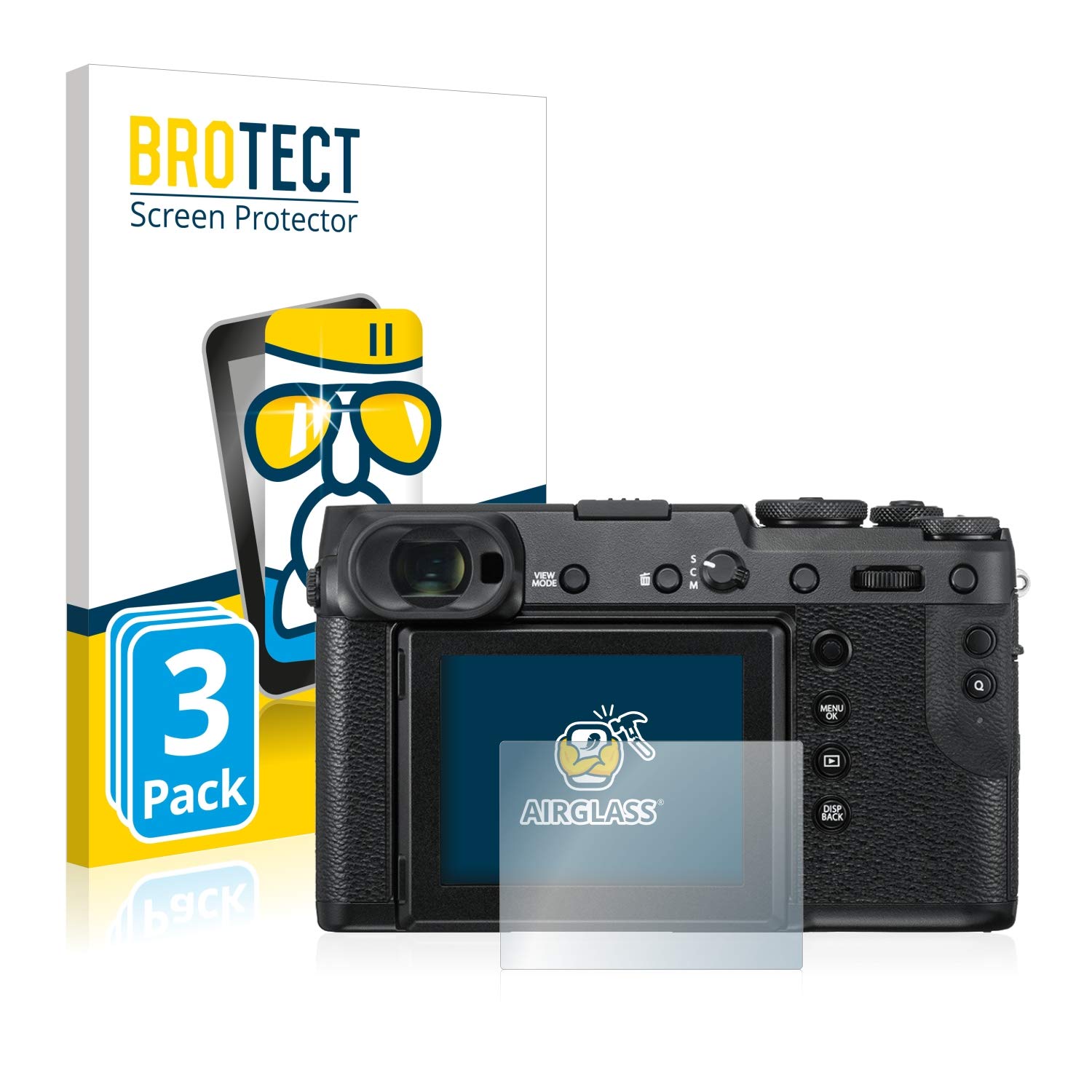 brotect Pellicola Protettiva Vetro per Fujifilm X-T5 Protezione Schermo
