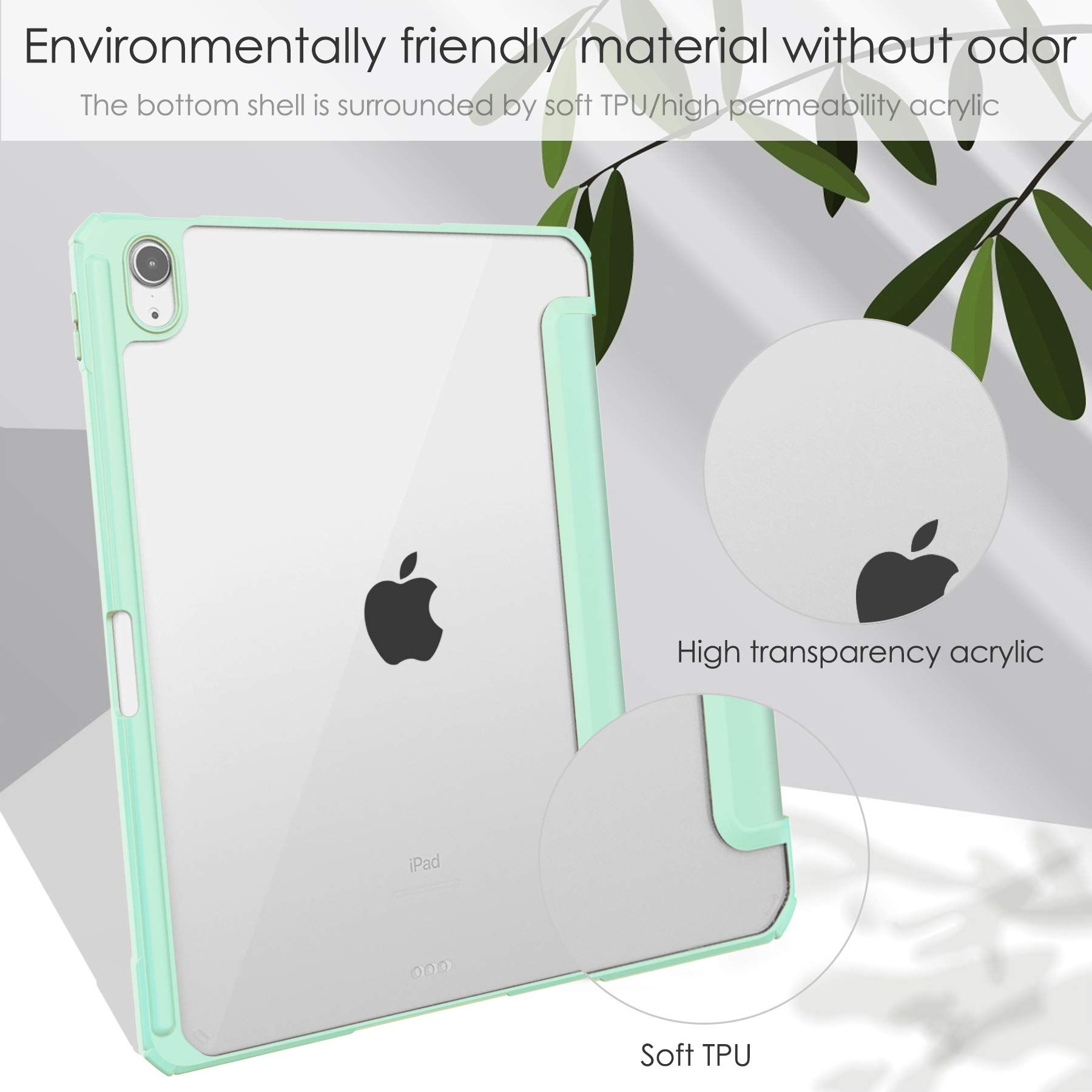 iPad Pro 13inch タブレットカバー ミントグリーン Amazon.co.jp: For iPad Pro 13インチ M5/M4 2025/2024 タブレット