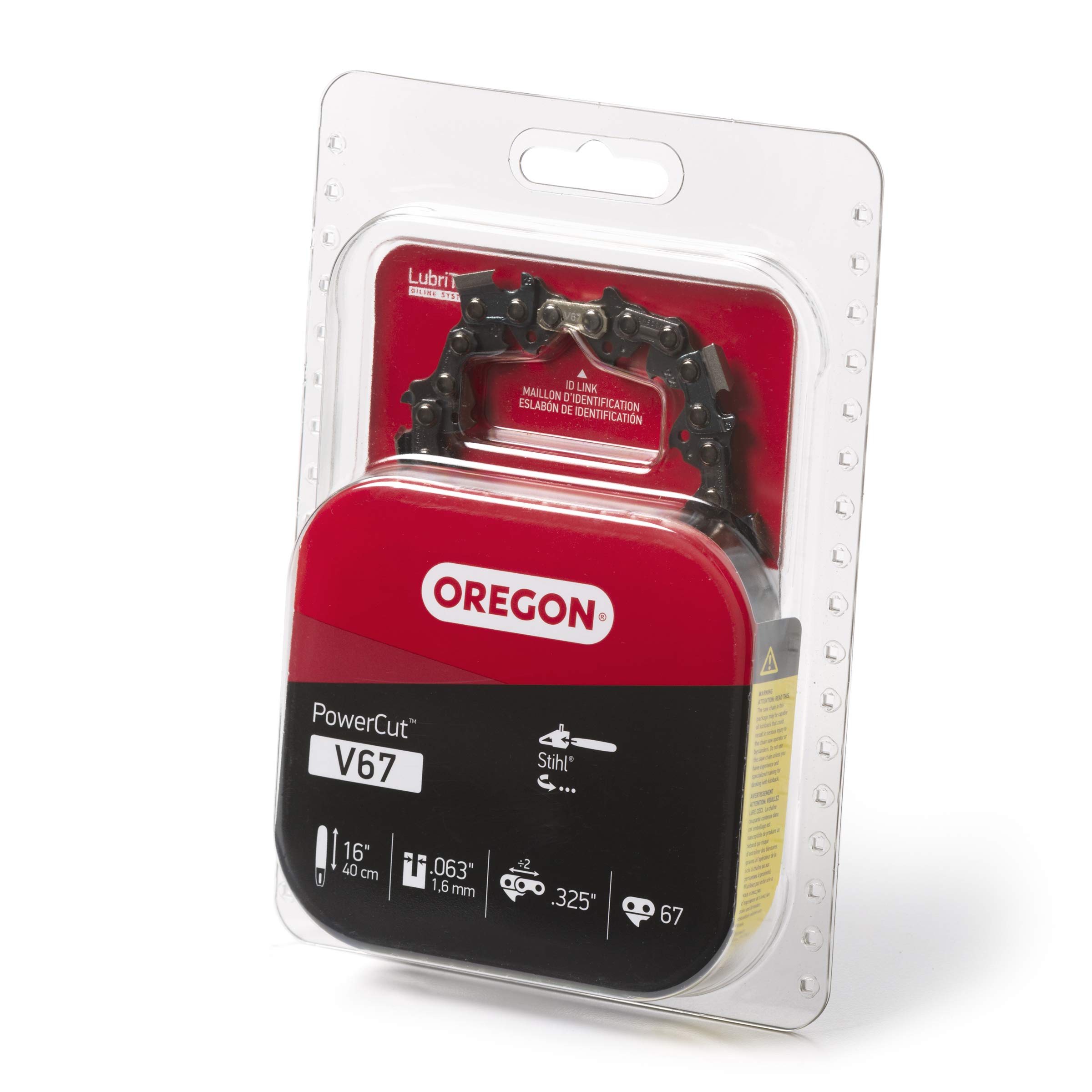 Chaîne de tronçonneuse Oregon X-Grind V67 0,8 cm x 0,2 cm