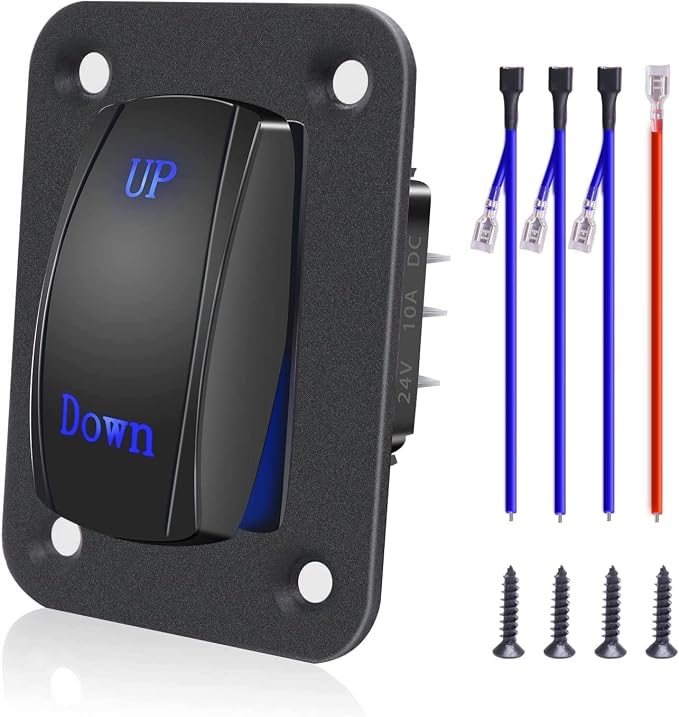 Télécommande Sans Fil Pour Guindeau D'ancre – étanche, Flottante, Portée 50 Pieds – Compatible Treuil 12V – Accessoire Bateau