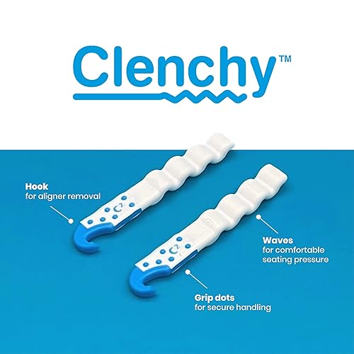 Miniatura 2 de Clenchy Aligner Seaters (4 unidades) - Perfecto para alineadores, aparatos ortopédicos y mantenimiento de retenedores - Mantiene una alineación