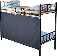 Vista 40 de Carpas Cortinas para Cama Litera Twin Individual de Dormitorio, Cortinas Opacas a Prueba de Polvo para Debajo de la Cama, Cortinas de Privacidad 2
