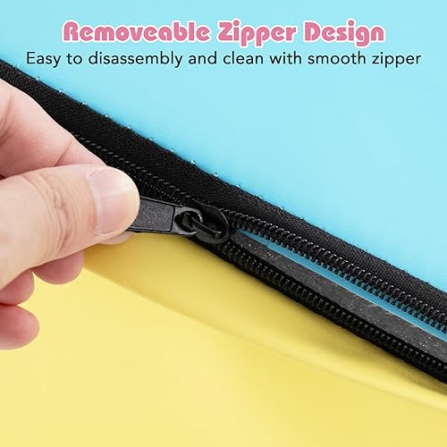 Miniatura 4 de Olakids Juguetes de escalada para niños pequeños, bloques de escalada de espuma para bebés de interior, juego suave con piel sintética, juego de