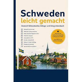 Schweden leicht gemacht Deutsch-Schwedisches Alltags- und Integrationsbuch