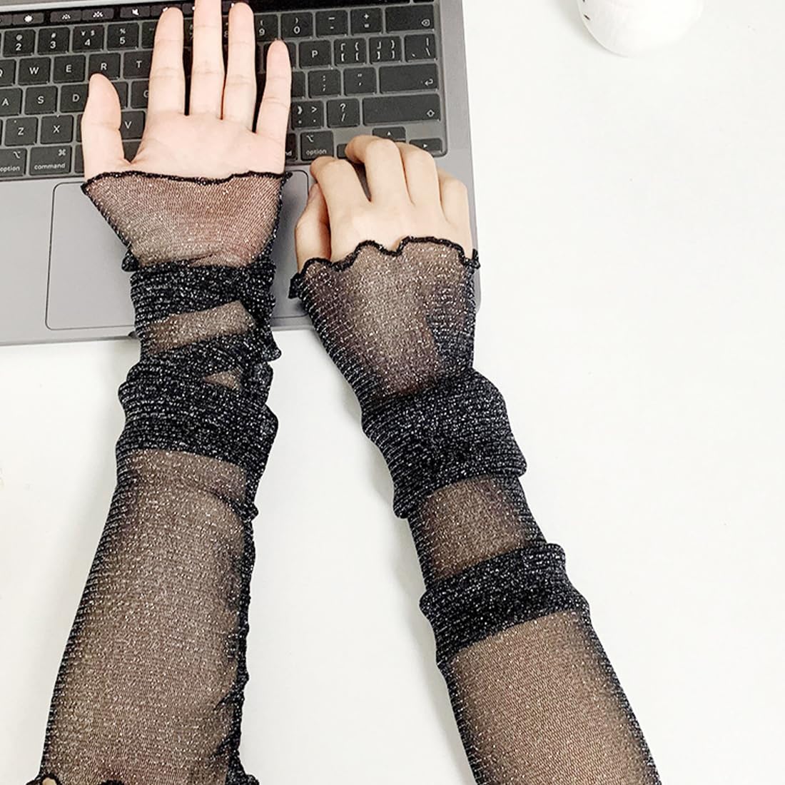 Maniche Braccio UV - 2 Paia - Protezione Solare Per Ciclismo, Golf, Guida - Unisex