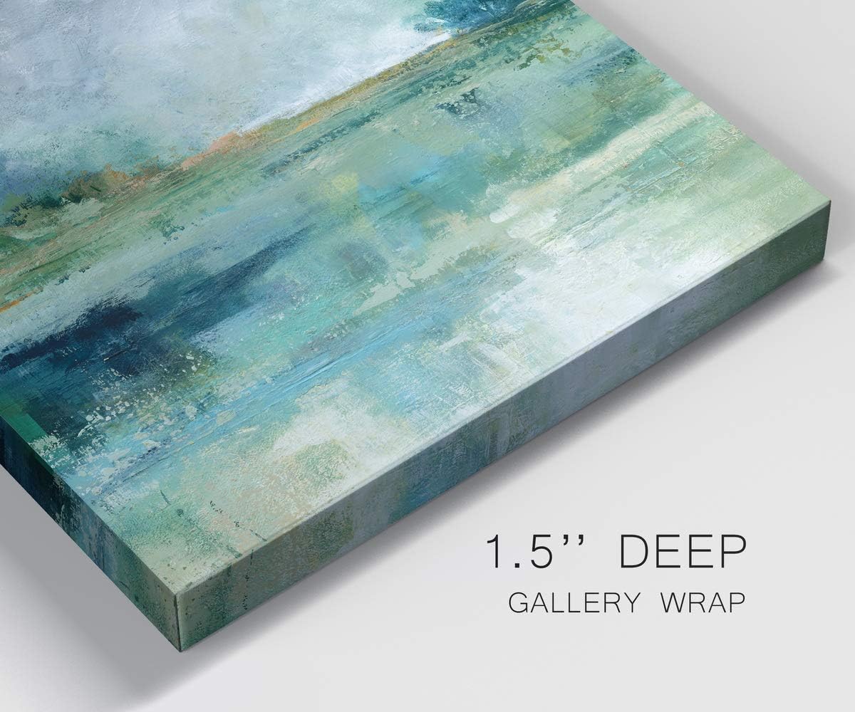 Wexford Home Square Picture Canvas Wall Art Print Decoration Painting Abstract Nature Floral Artwork for Living Room Bedroom Office, Ready to Hang