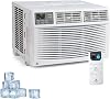 12,000 BTU WiFi Window Air Conditioner - Cools 550 Sq.Ft, 3 Fan Speeds, RemoteApp Control, ECO Mode, ULDOE Certified, White