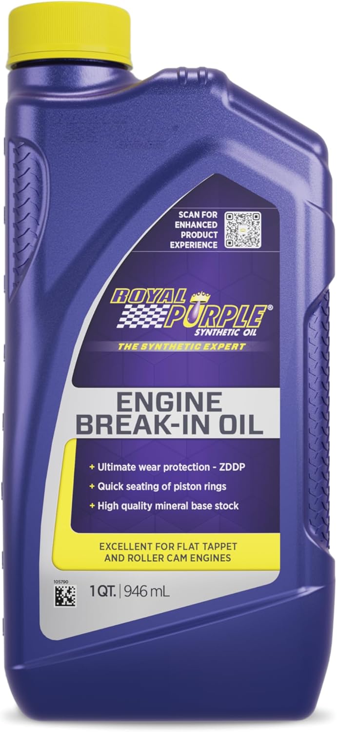 Royal Purple 11497 High Performance Engine Break-in Oil - 12 Quart