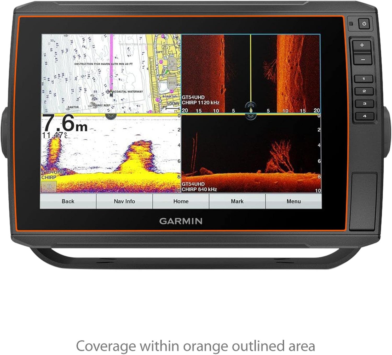 boxwave screen protector compatible with garmin echomap ultra 102sv cleartouch crystal 2 pack hd film skin shields from scratches
