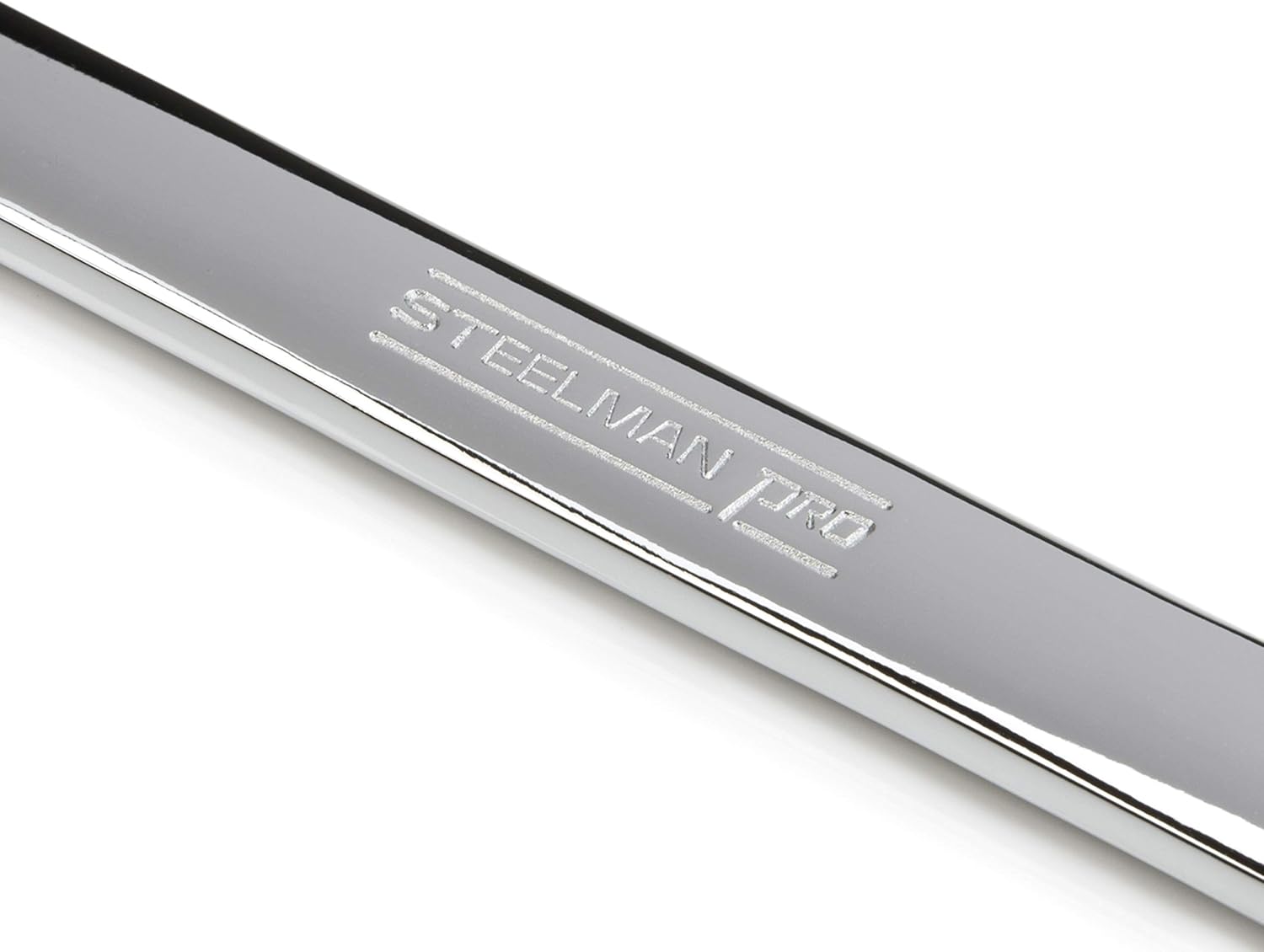 Steelman Pro 16-Piece Metric 6-Point Combination Wrench Tool Set, Durable Steel with Full Polish Chrome, Stamped Size Callouts