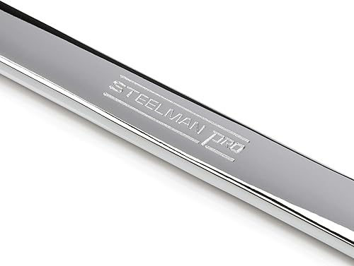 Miniatura 7 de Steelman Pro Juego de herramientas de 16 piezas de llaves combinadas métricas de 6 puntos, acero duradero con cromo pulido completo, llamadas de