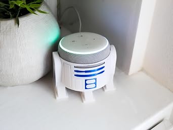 Smart Speaker Holder Compatible with Google Home Mini Droid-Inspired 3D Printed Stand