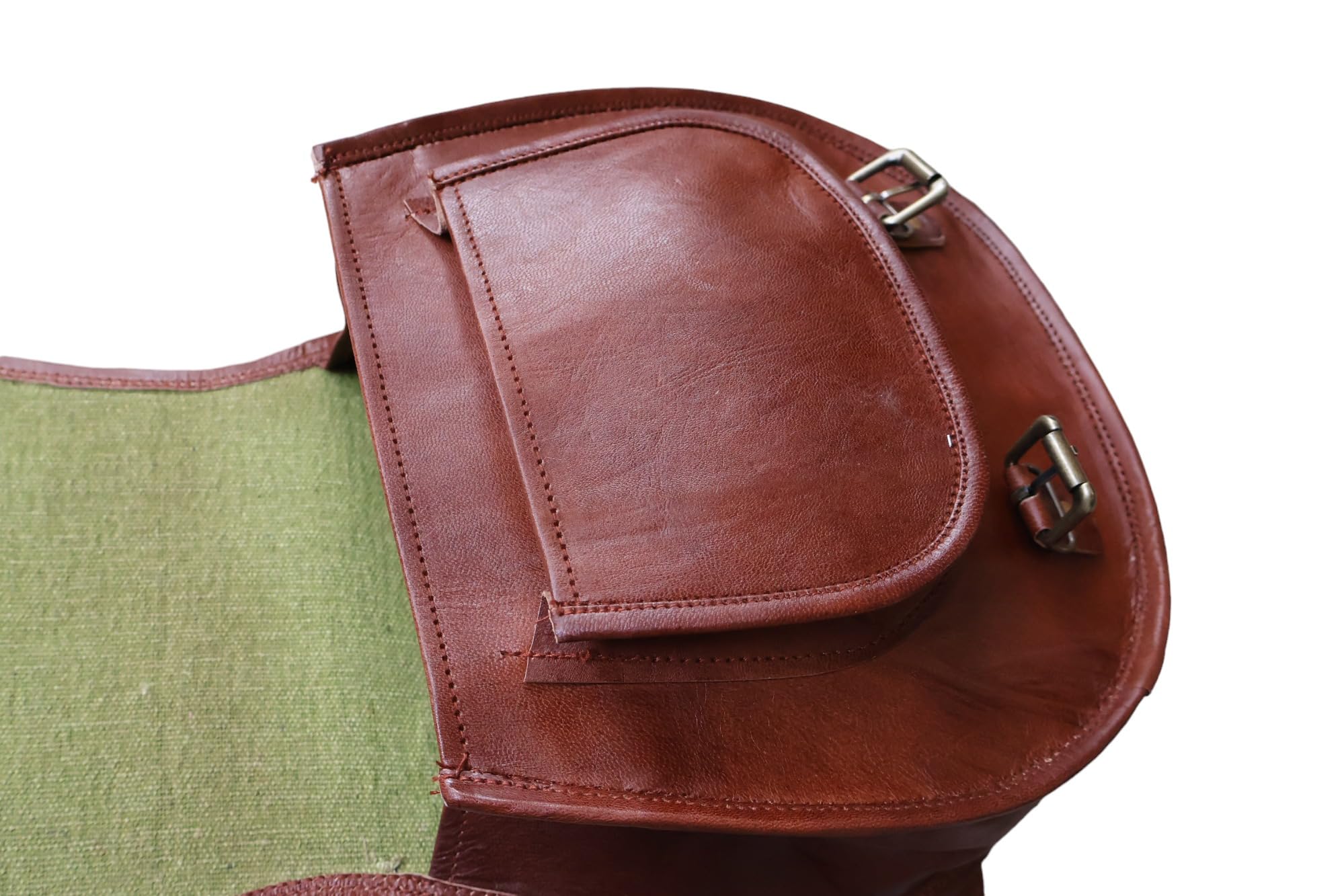 american blue Motorrad-Satteltaschen, Fahrrad-Seitentasche, Fahrrad-Werkzeugtasche | Satteltaschen | Motorradtaschen | Fahrradsatteltasche | Ledertasche (2 Taschen) (Braun)