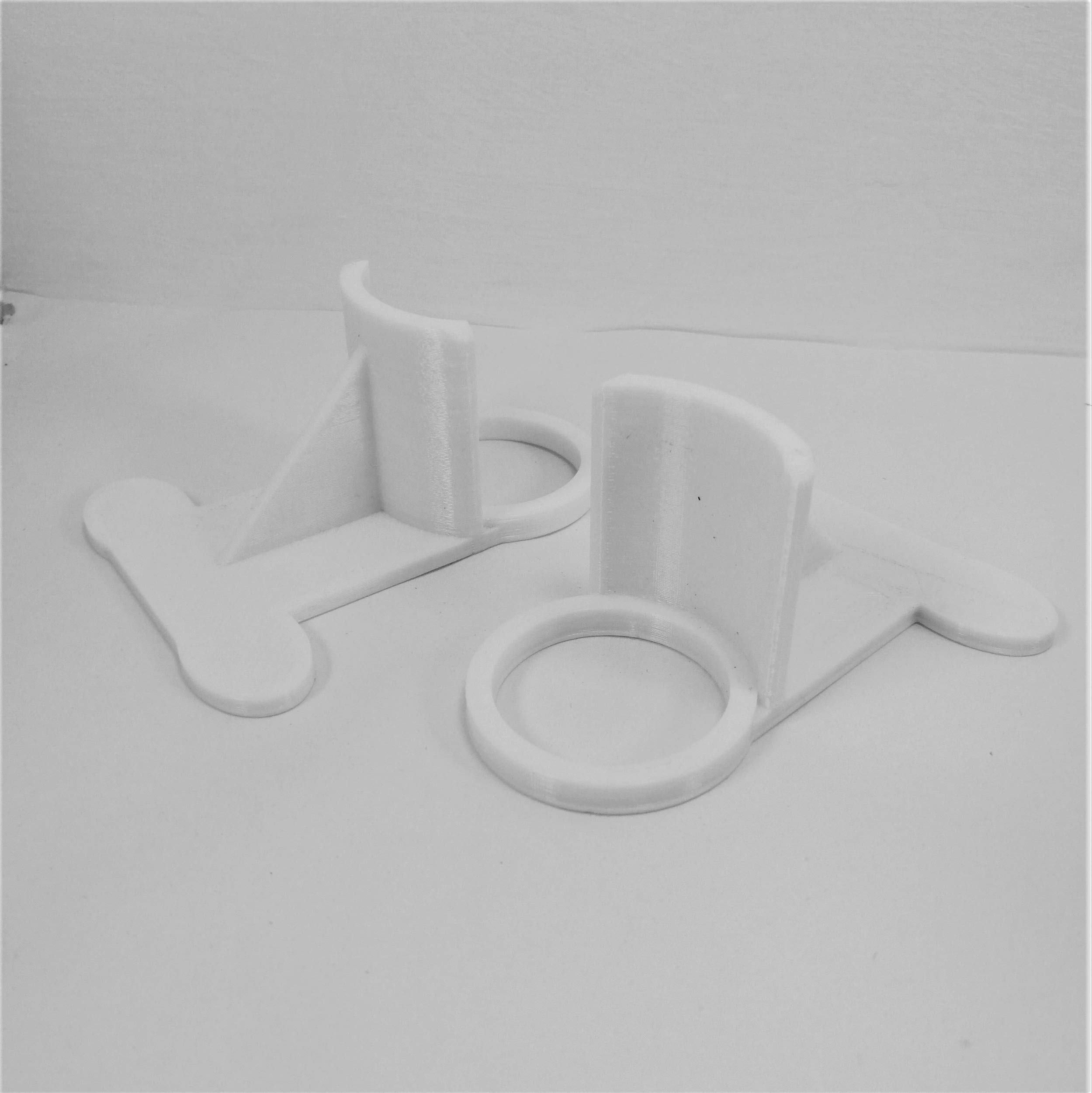 3D Cabin 2 X Swimming Pool Pipe Holders (Large): Holds Pipes 35Mm to 44Mm (Designed to Fit On Intex Pools) Ex