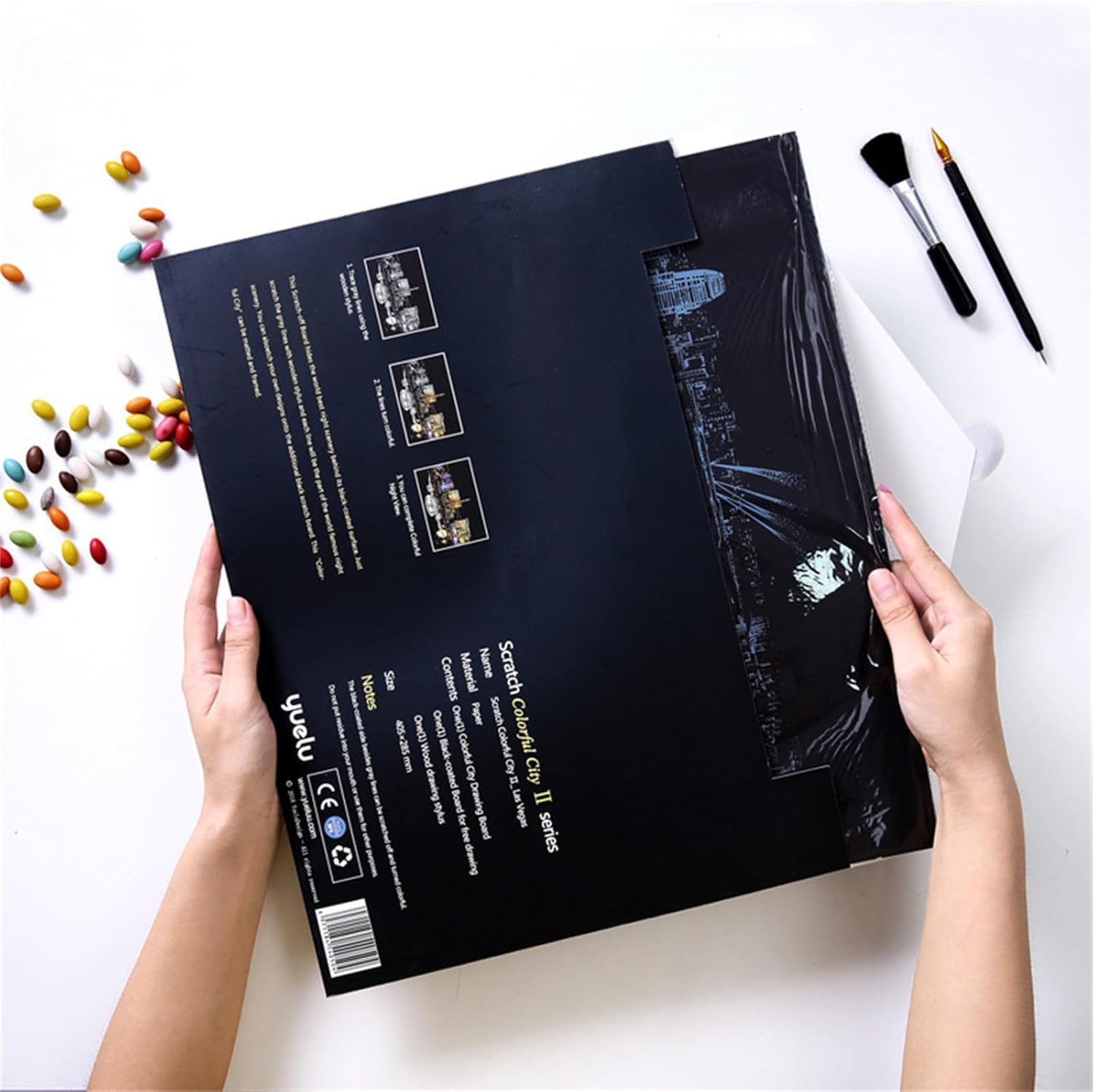 Hueboard Scratch Art, Hue Board Scratch Art, Comoros | Ubuy