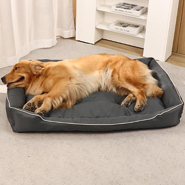 Foto 6 de 7 de XXIUDEE Cama ortopédica grande impermeable para perro, cama para mascotas, sofá y colchón para jaula de perro