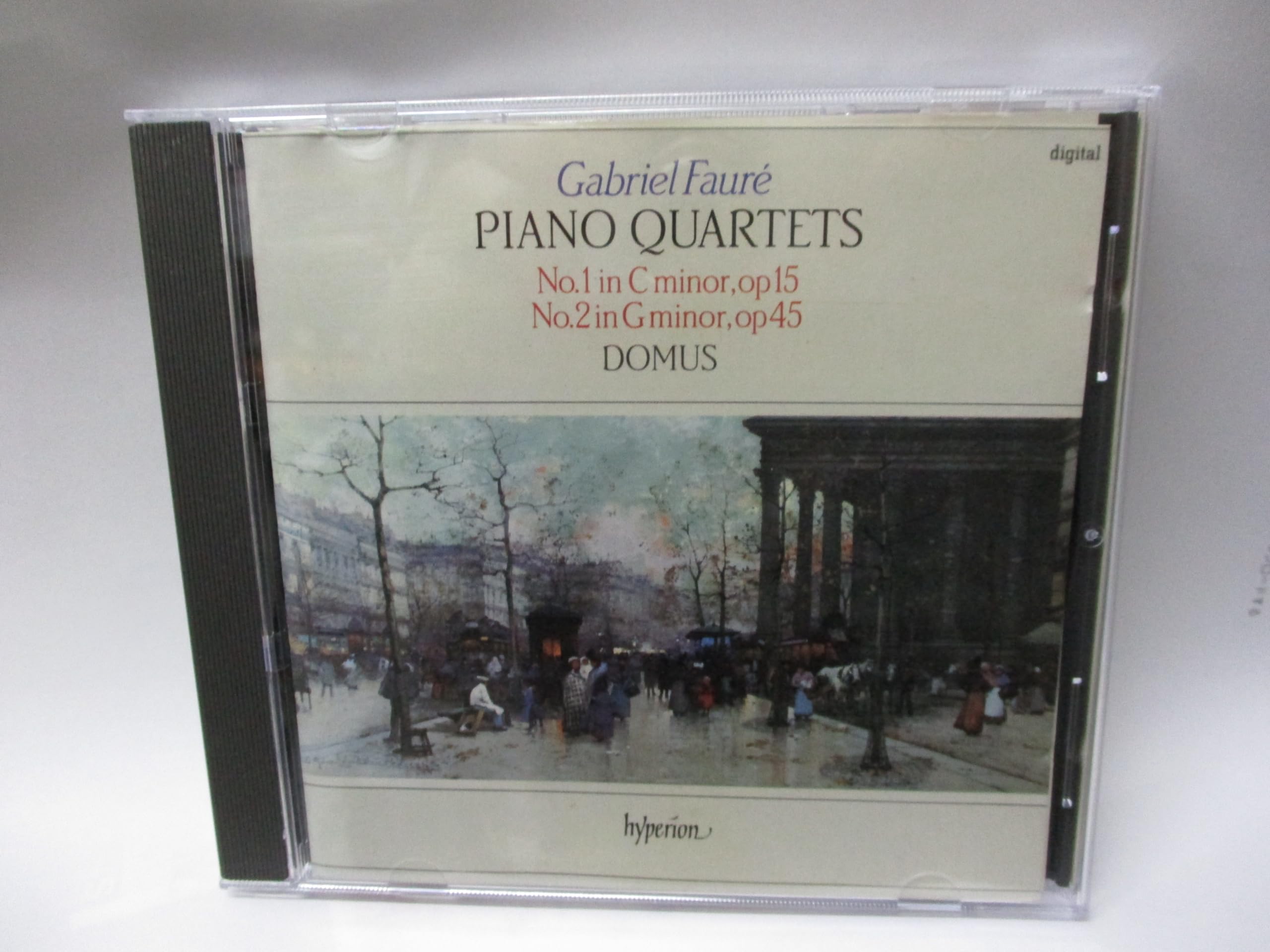 Piano Quartets 1 & 2 [Audio CD] Faure / Domus Ensemble; Faure, G and Domus