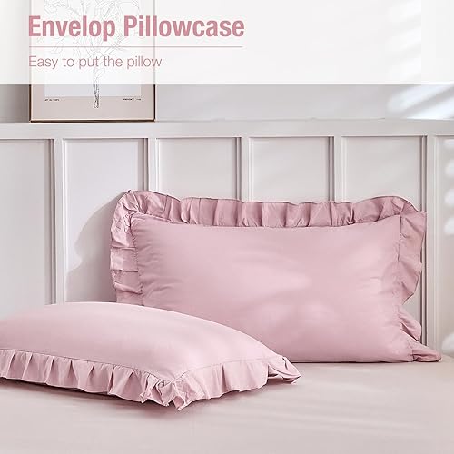 Miniatura 118 de Lekesky Juego de funda de edredón tamaño King, de microfibra suave, bohemio, azteca, azul, bohemio, con cierre de cremallera, lazos en las esquinas