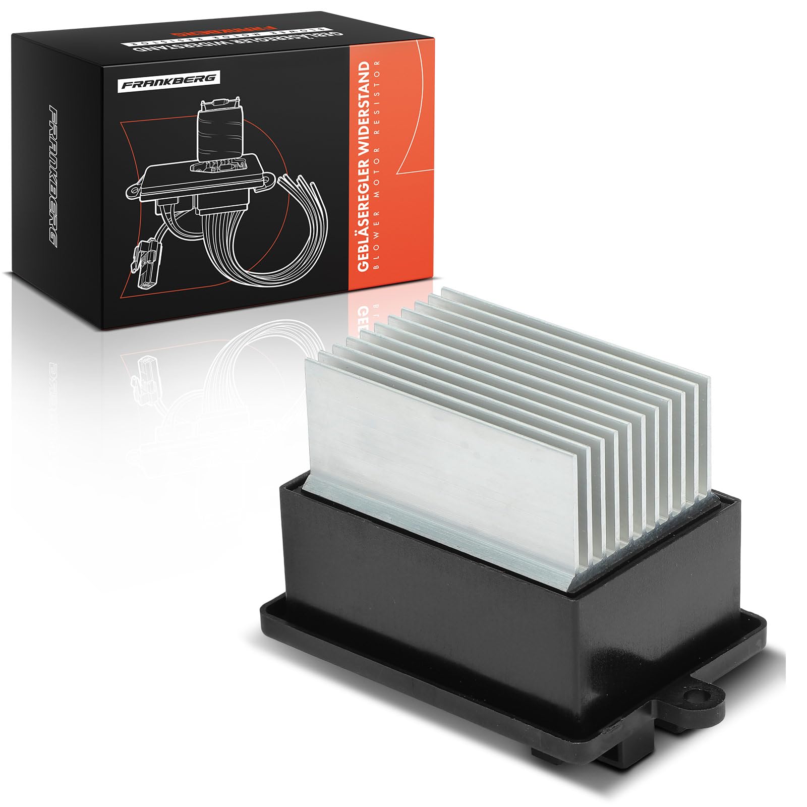Frankberg Resistenza Ventola del Motore 6 poli Compatibile con C4 Grand Picasso II DA DE 1.2L-2.0L 2013-2025 C4 Picasso II 1.2L-2.0L 2013-2025 Jumpy Bus V 1.6L 2.0L 2016-2025 Replace# 0018216960