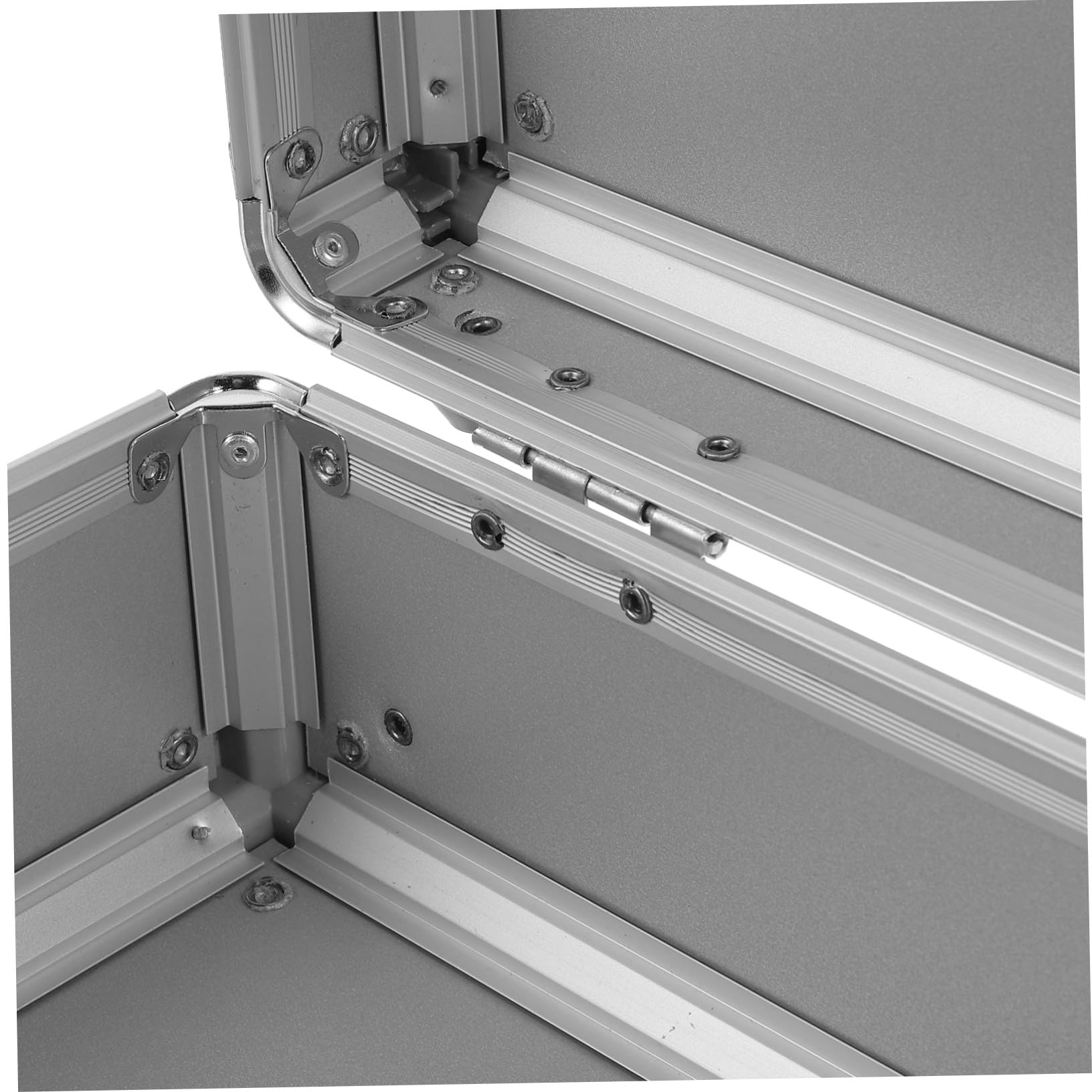 Malette Rigide Outil Aluminium avec Serrure à Code Mallette Portable à Poignée Caisse de Rangement Multifonction pour Outils et Accessoires Valise Compacte pour Usage Intérieur et