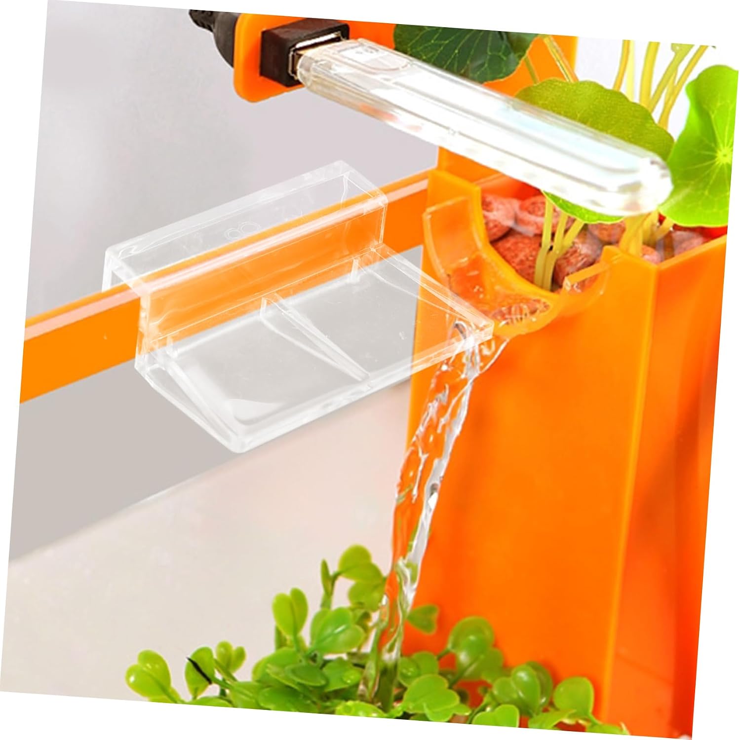 Ipetboom 30pcs Fish Tank Lid Bracket Supporting Racks for Aquarium Easy Installation Transparent Design Strong and Wear-resistant Holders for Fish Tanks