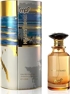 Heartstrings Unisex Eau de Parfum 100ml Bergamot Ginger Cologne Style Fragrance Long Lasting Sandalwood Amberwood Scent Perfume Gift for Men Women