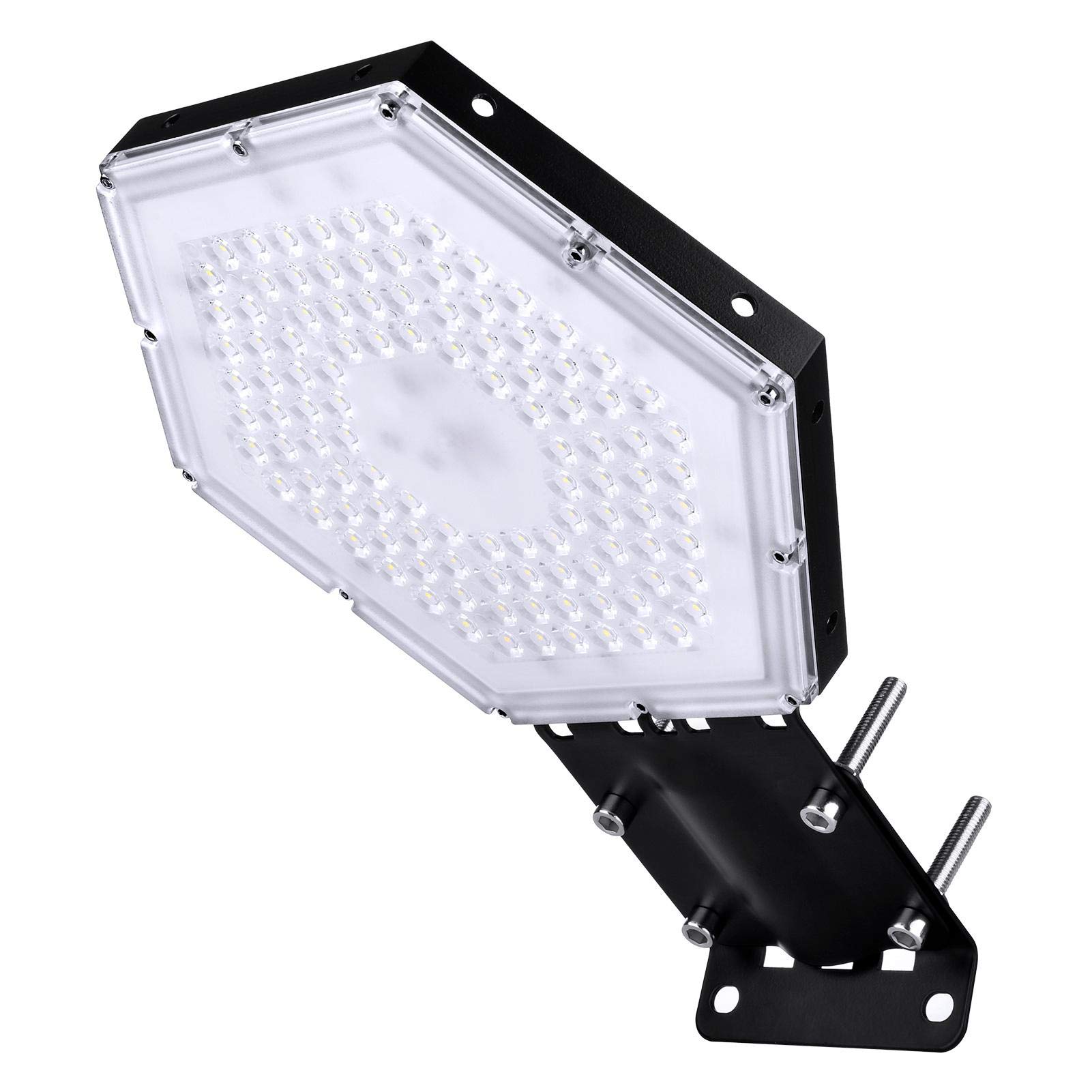 6 Pack 100W UFO LED High Bay Light Lampa Magazyn Oświetlenie przemysłowe, 10000 Lumenów 6500K LED Lights High Bay LED Lights Oświetlenie zatoki handlowej do garażu Fabryka Warsztat Siłownia