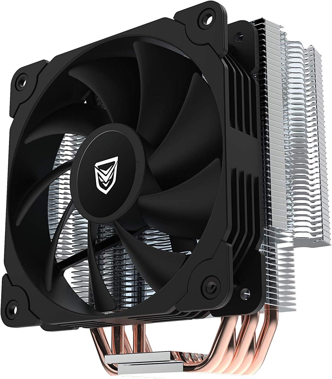 Nfortec Vela X - Disipador por Aire para CPU con Capacidad de disipación de hasta 150W de TDP MAX. e Instalación Sencilla