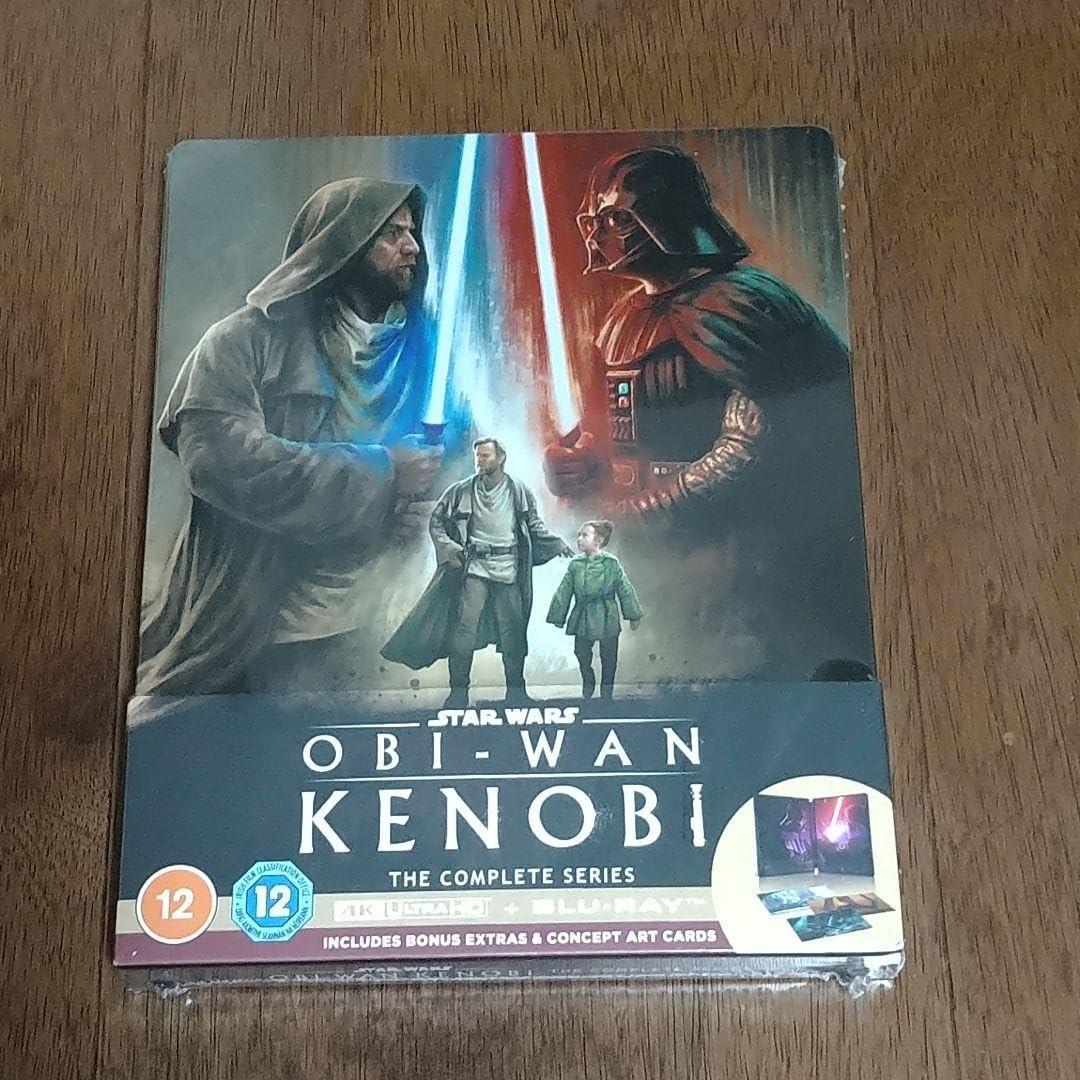 Amazon.co.jp: オビ＝ワン ケノービ スチールブック 4K UHD + Blu-ray  