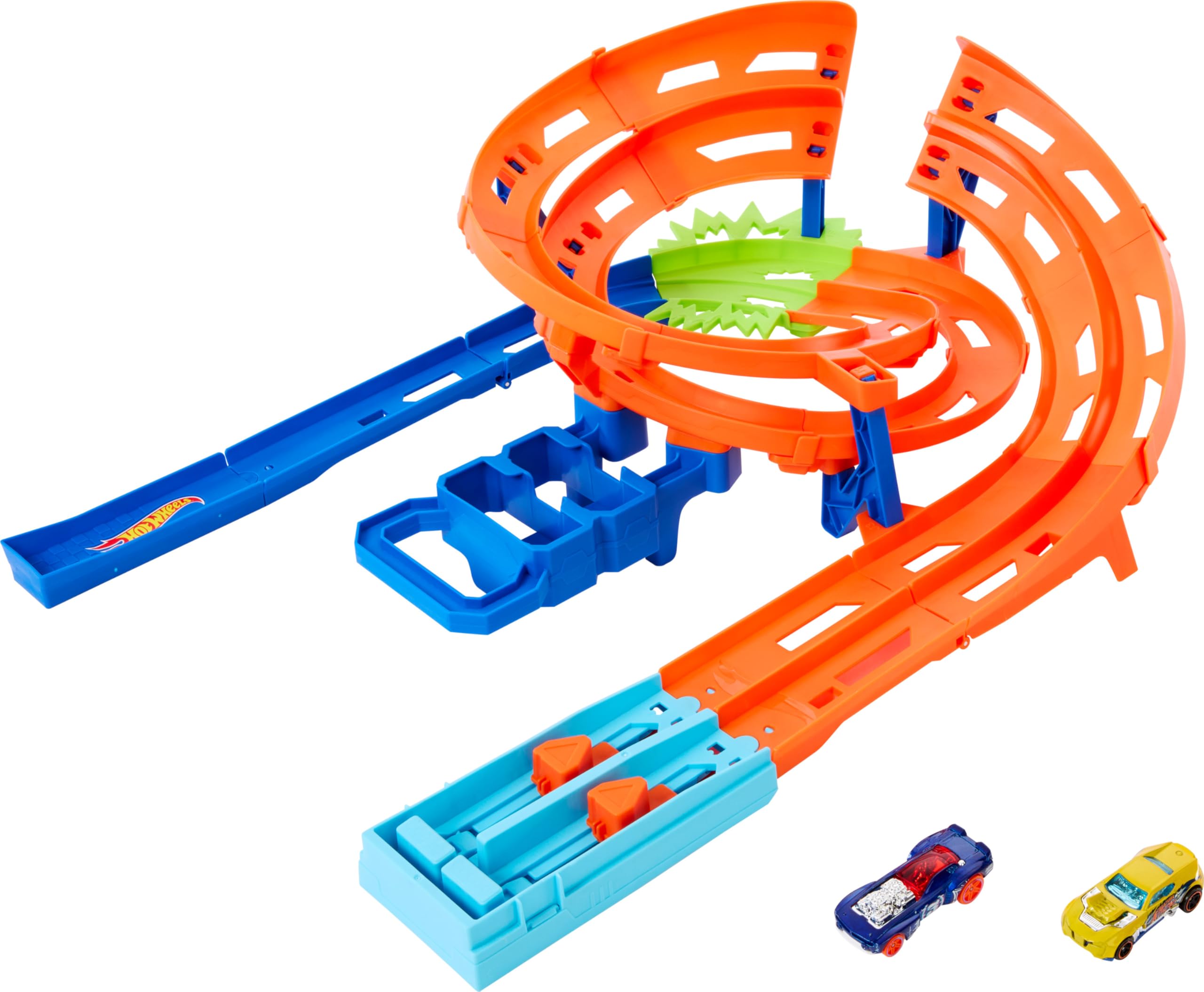 ホットウィール 2ピース　11個セット Amazon.co.jp: ホットウィール(Hot Wheels) スパイラルレース プレイ