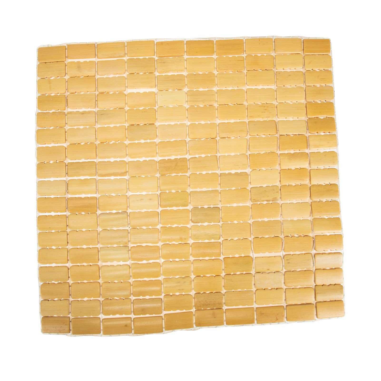 Tapis de bain bambou antidérapant fini les sols mouillés de douche