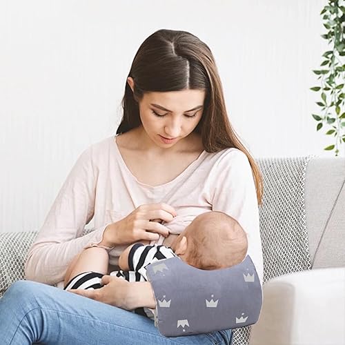 Miniatura 4 de Cozy Cradle Pillow - Almohada acogedora para el brazo de la cuna para alimentar al bebé, almohada de lactancia del bebé, almohada de apoyo para la