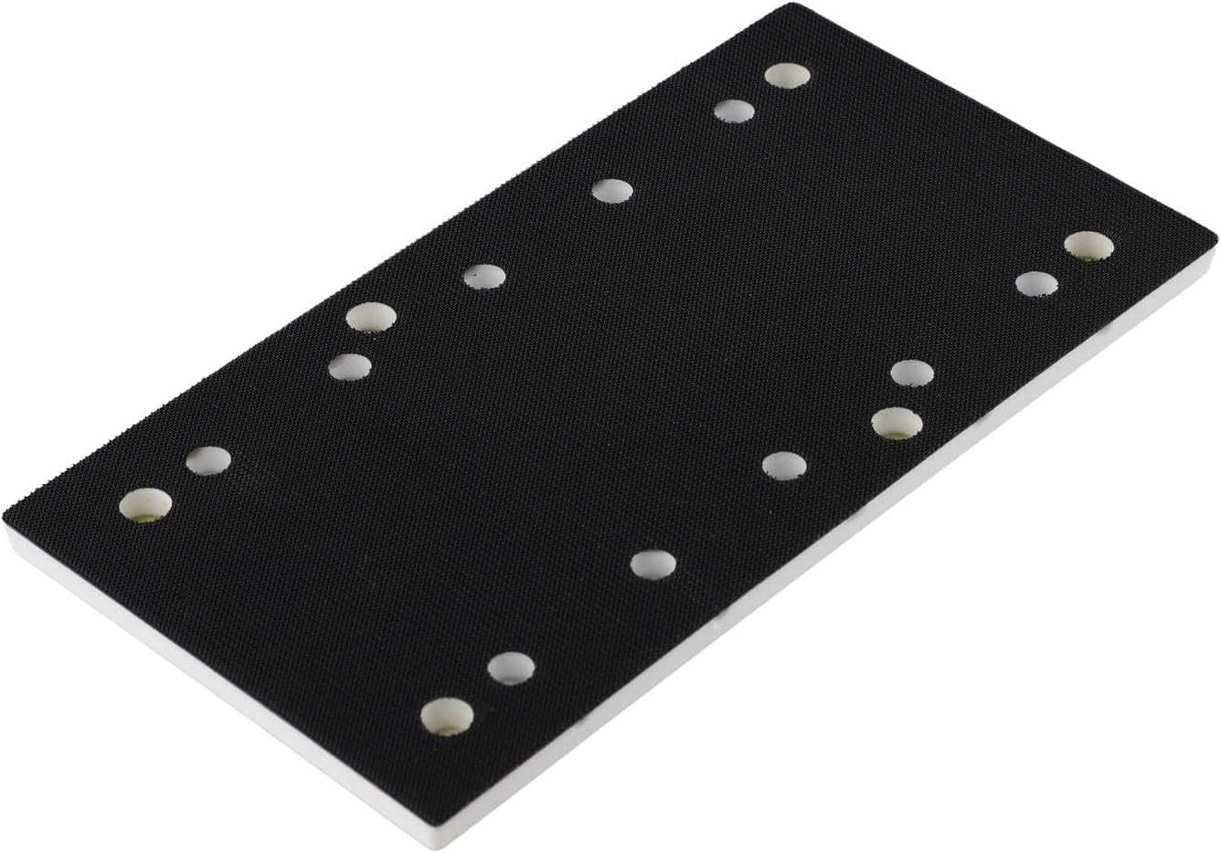 Square Grinding Pad 225 x 115mm with 10 Holes Sander Replacement, High- MPE Sanding Disc Home Improvement Projects