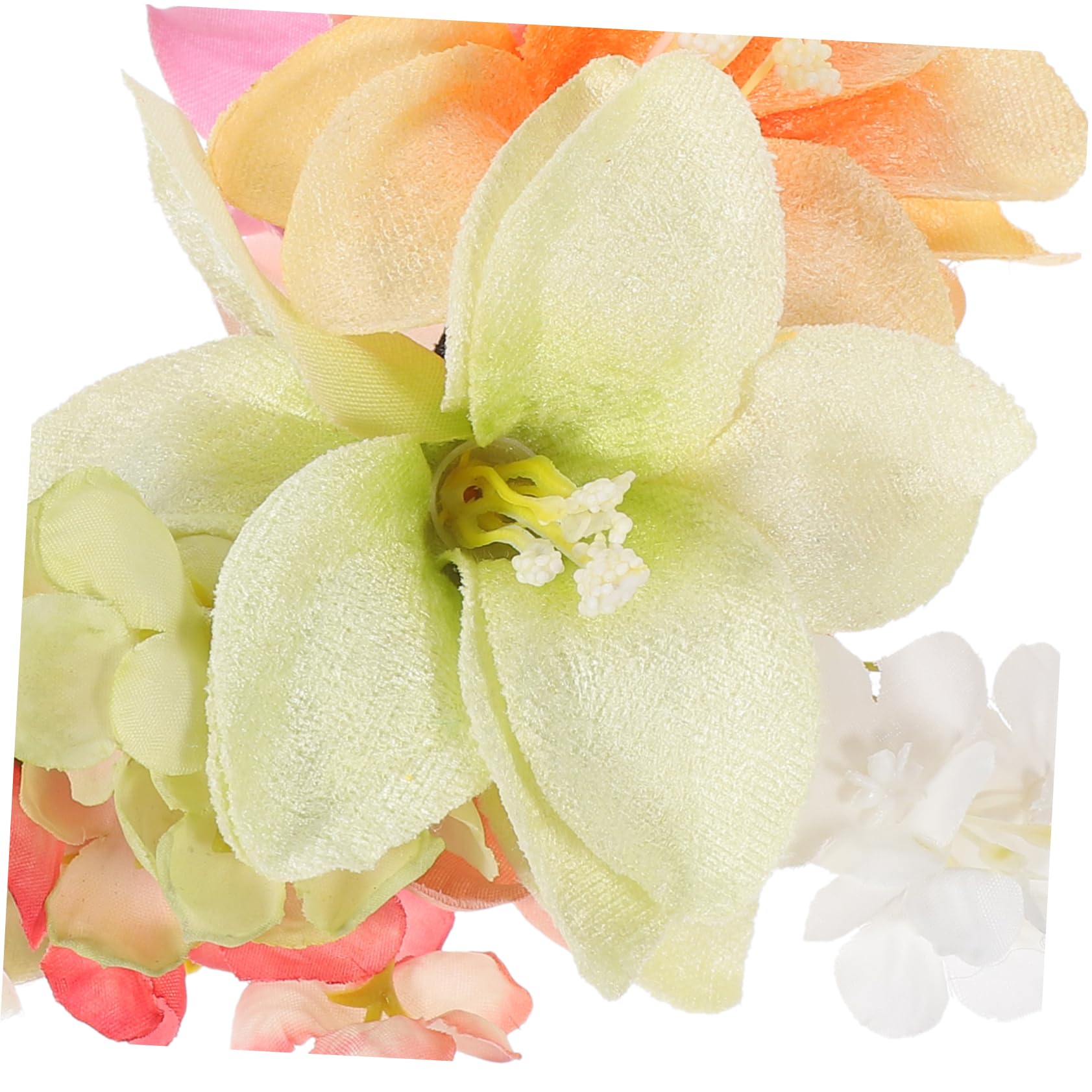FRCOLOR 4 Fasce Per Con Fiori Di Giglio Da Donna in Tessuto Per La Per Accessori Per Per Feste Di Adulti