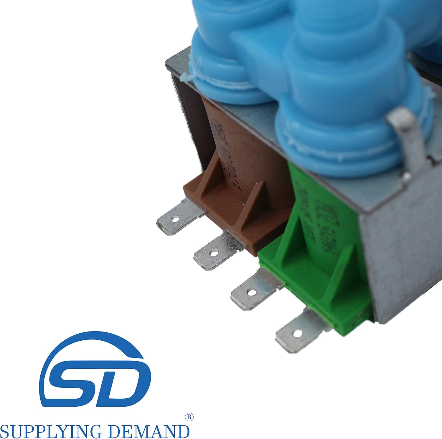 Supplying Demand 4201460 12001414 Refrigerator Dual Water Inlet Valve Assembly Replacement